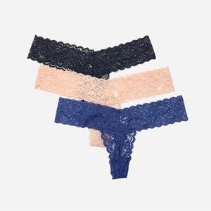 🌸New🌸 3pk lace thong panty size xlarge